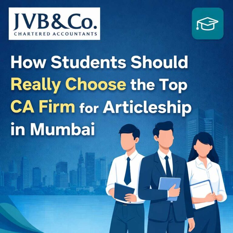 How Students Should Really Choose the Top CA Firm for Articleship in Mumbai